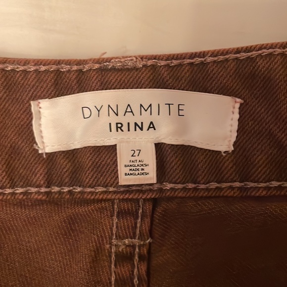 Brown Dynamite Jeans - Picture 3 of 4